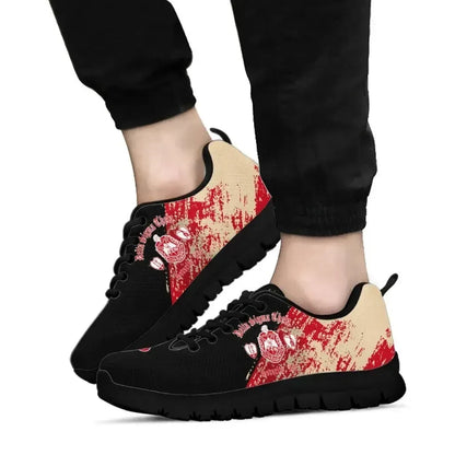Sneaker Delta Sigma Theta Sneakers Paint Style