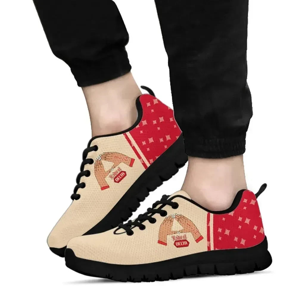 Sneaker Delta Sigma Theta Hand Sign Sneakers
