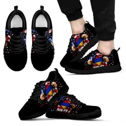 Armenia Sneakers Open Hand Flag