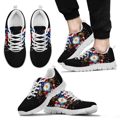 Argentina Sneakers Open Hand Flag