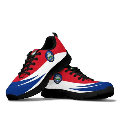 Costa Rica Sneakers Flag Wave Style