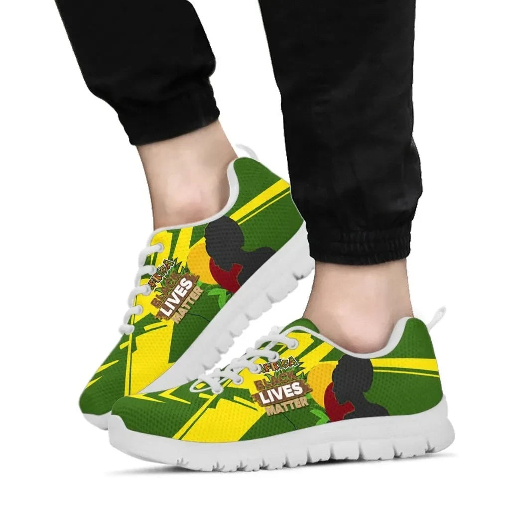 African Pride Sneakers Black Lives Matter, Happy Black History Month 2021