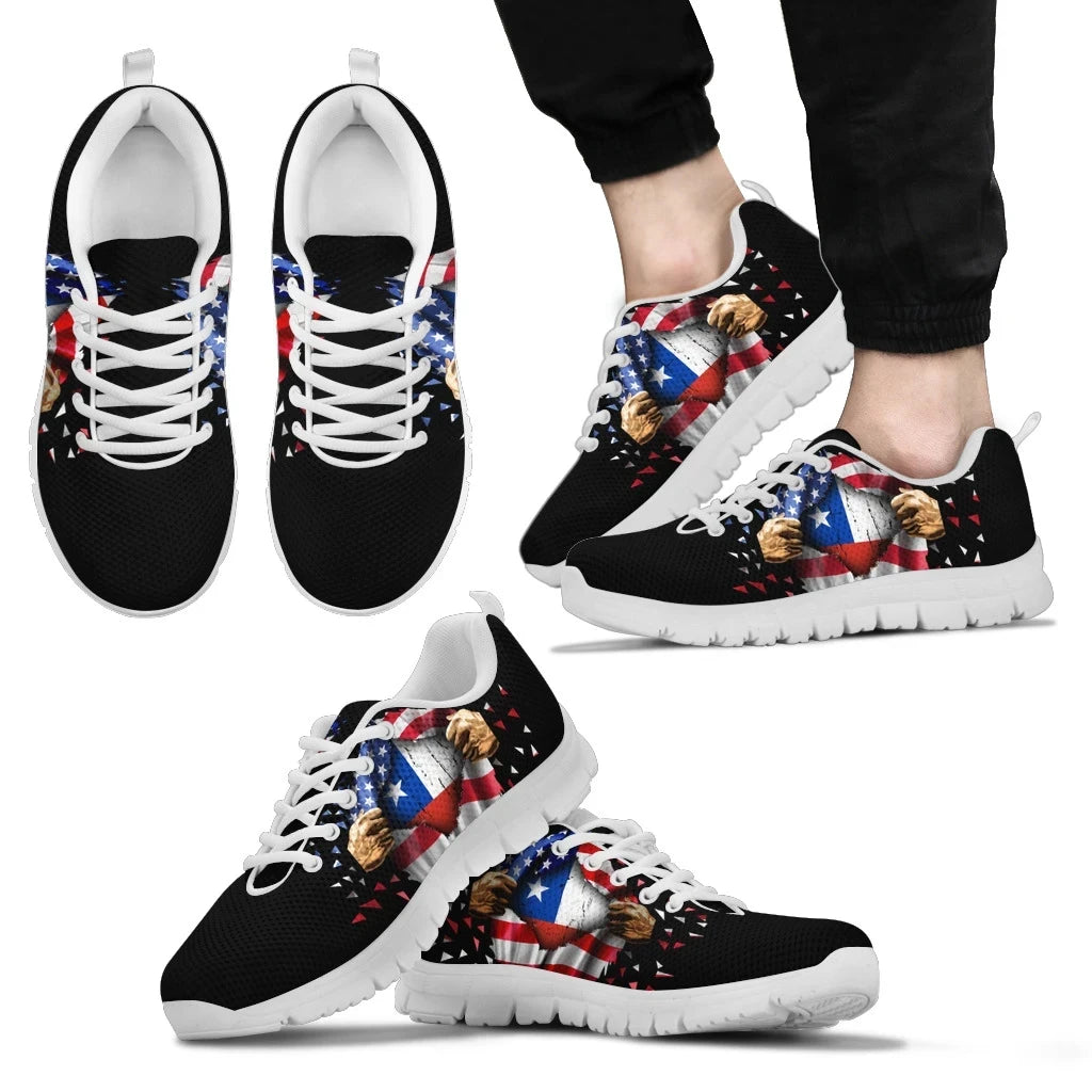 Chile Sneakers Open Hand Flag