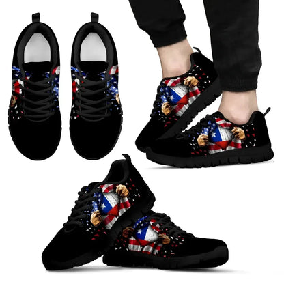 Chile Sneakers Open Hand Flag