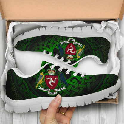 Celtic Sneakers Isle of Man Celtic Coat of Arms