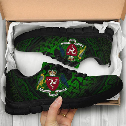 Celtic Sneakers Isle of Man Celtic Coat of Arms