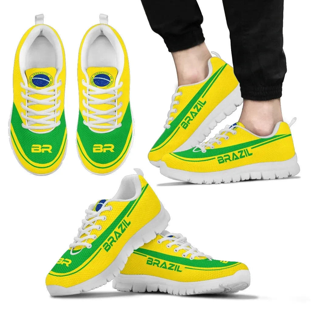 Brazil Sneaker For Men And Women Printed Sneakers