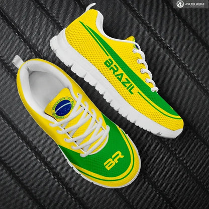 Brazil Sneaker For Men And Women Printed Sneakers