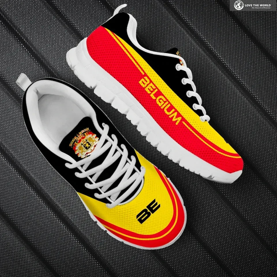 Belgium Sneakers For Men And Women Printed Sneakers