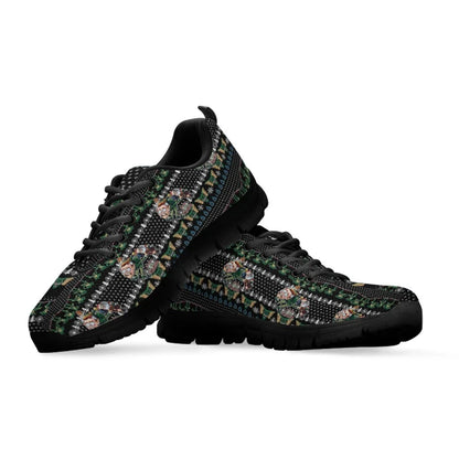 Celtic Ugly Christmas Sneakers Kick Ass Xmas Ho Ho Ho