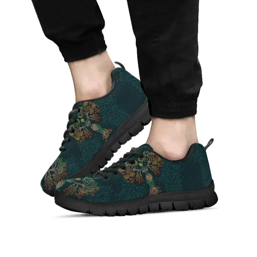 Celtic Tree of Life Sneakers The Soul of Celts