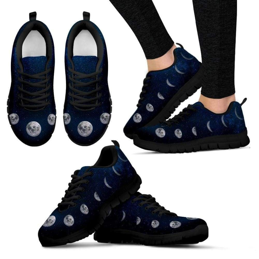 Celticone Women's Sneakers Wicca Moon Phases