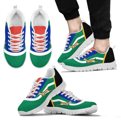 Sneakers South Africa Flag Springbok Sneakers