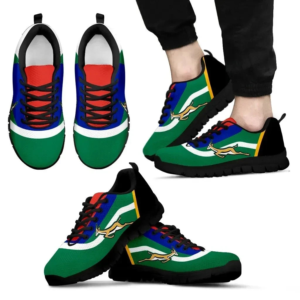 Sneakers South Africa Flag Springbok Sneakers