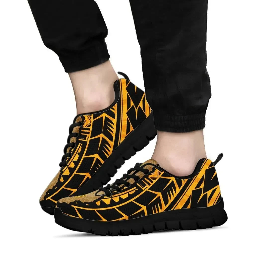 American Samoa Sneakers Polynesian Wild Style
