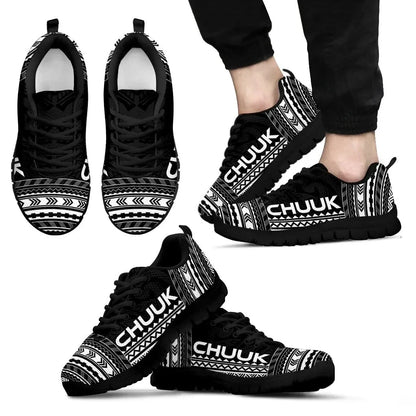 Chuuk Sneakers Polynesian Chief Black Version