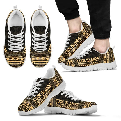 Cook Islands Sneakers Polynesian Chief Gold Version