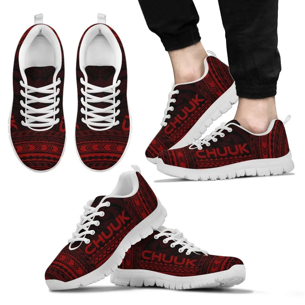 Chuuk Sneakers Polynesian Chief Red Version