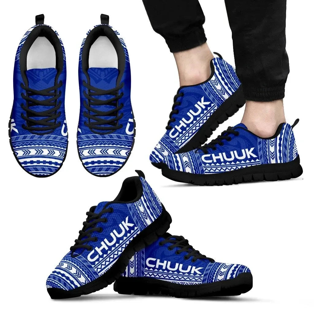 Chuuk Sneakers Polynesian Chief Flag Version