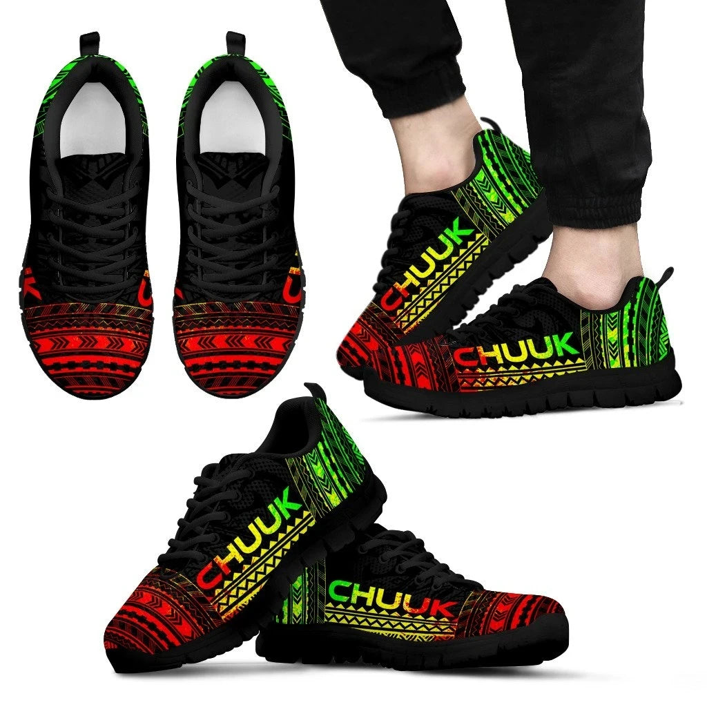 Chuuk Sneakers Polynesian Chief Reggae Version