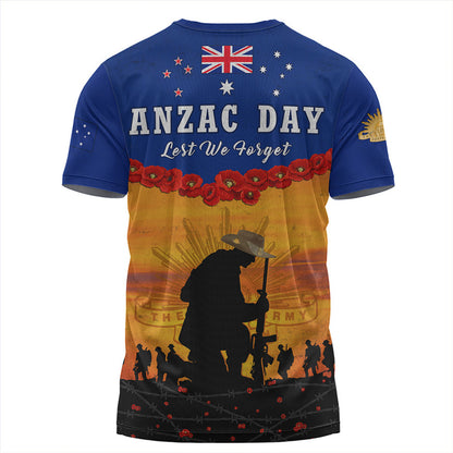 Australia T Shirt Anzac Day Lest We Forget Honoring The Anzac Spirit