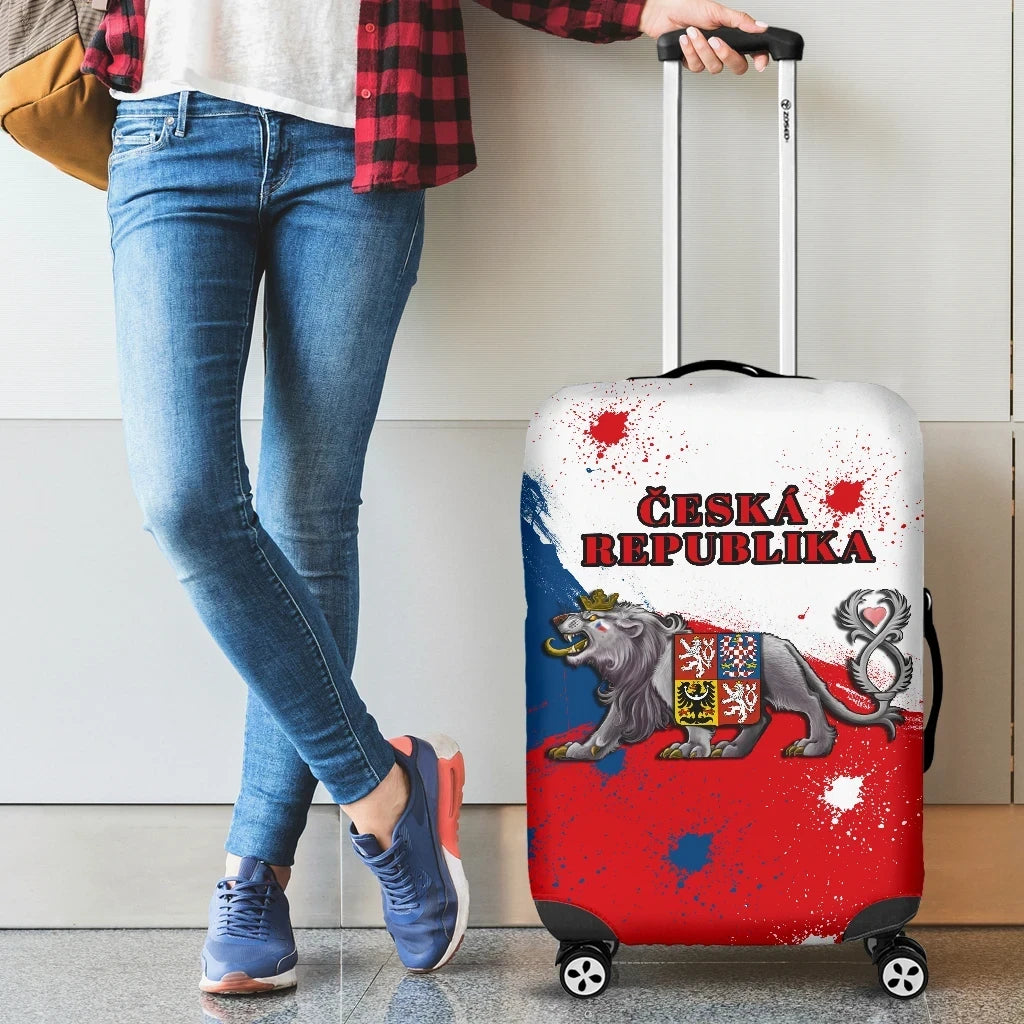 Coat of Arms Czech Republic Lion Luggage Covers