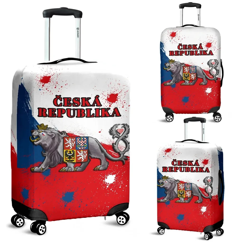 Coat of Arms Czech Republic Lion Luggage Covers