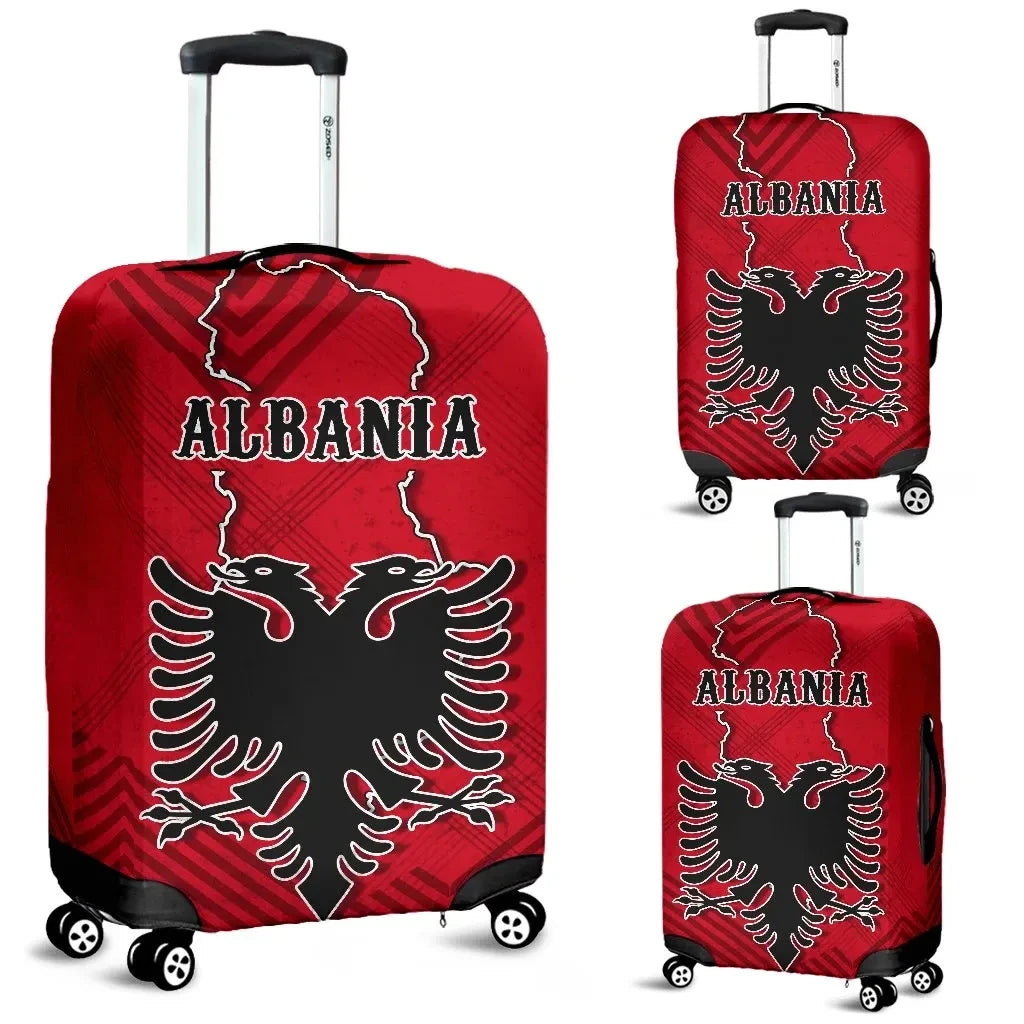 Albania Luggage Cover Special Map
