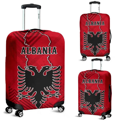 Albania Luggage Cover Special Map