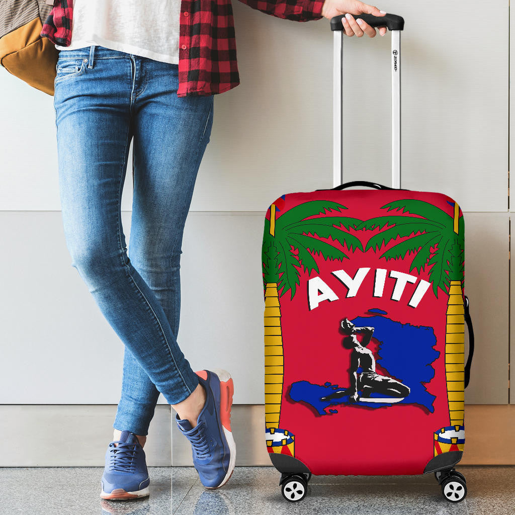 Coat of Arms Haiti Luggage Covers Le Marron Inconnu