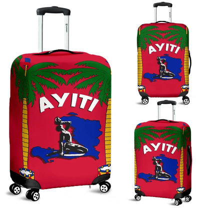 Coat of Arms Haiti Luggage Covers Le Marron Inconnu