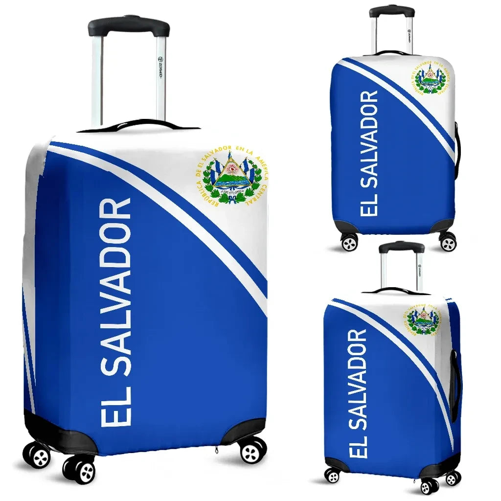 El Salvador Luggage Cover Curve Version Bn11