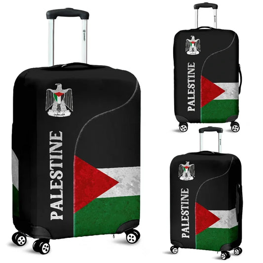 Palestine Flag Luggage Covers Coat Of Arms