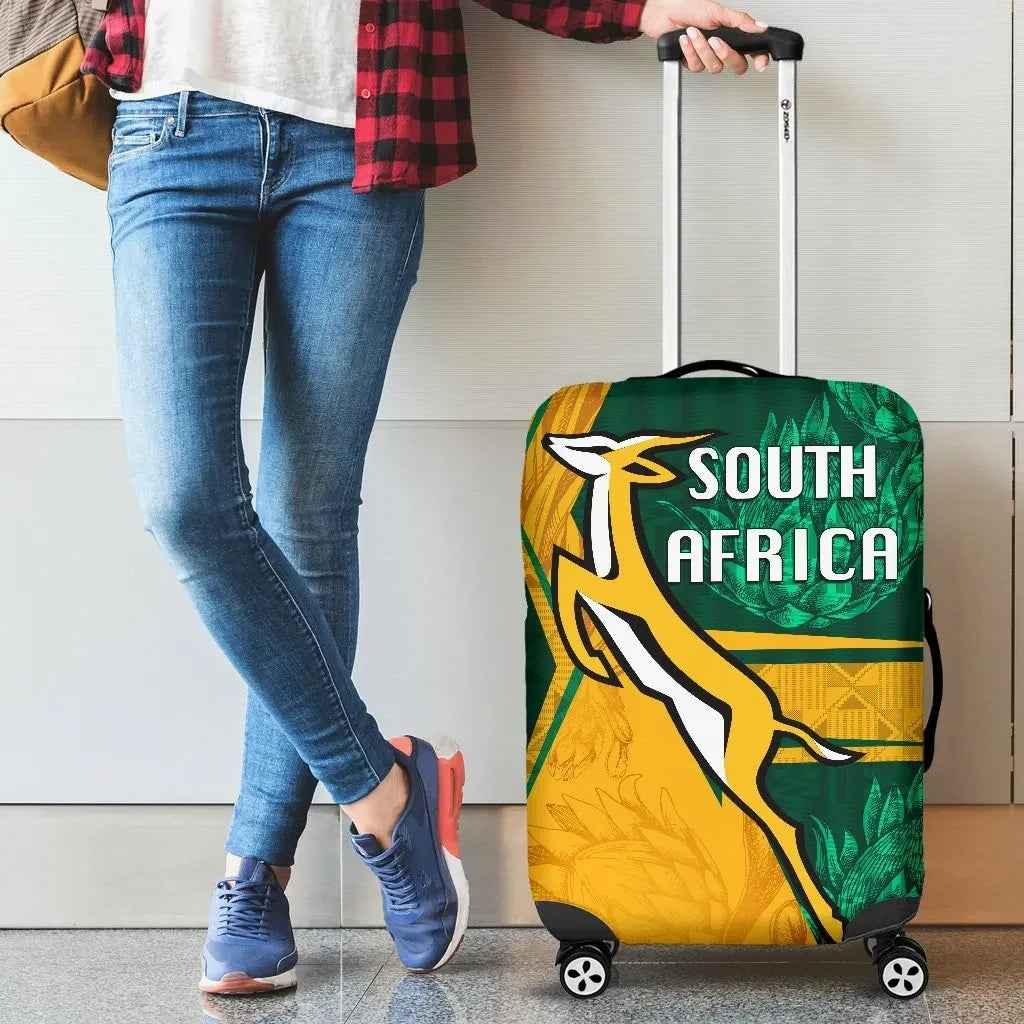 South Africa Luggage Covers Springboks Rugby Be Fancy