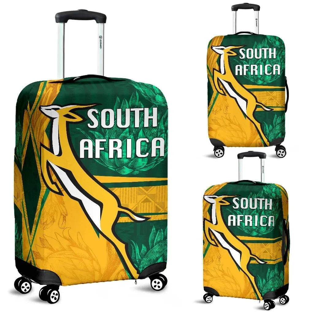 South Africa Luggage Covers Springboks Rugby Be Fancy