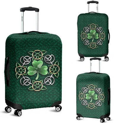 Celtic Luggage Cover Ireland Celtic Shamrock