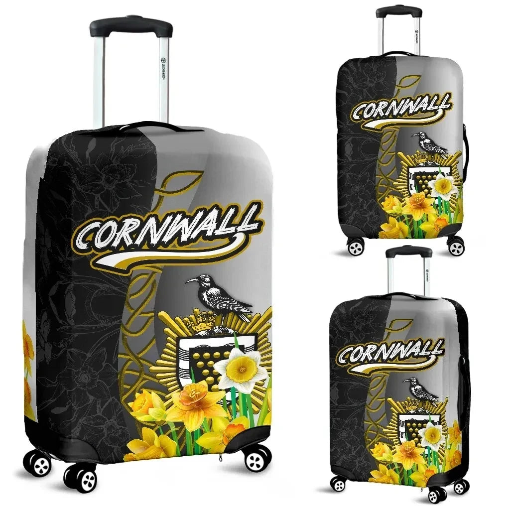 Cornwall Celtic Luggage Covers Daffodil With Seal