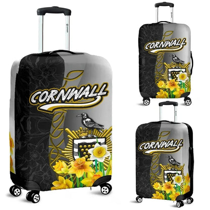 Cornwall Celtic Luggage Covers Daffodil With Seal