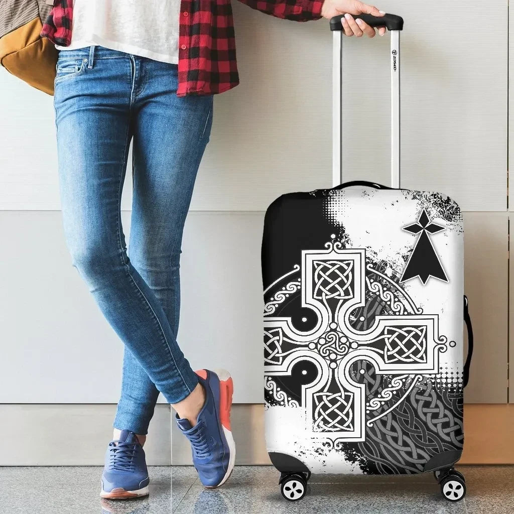 Brittany Luggage Covers Brittany Celtic Cross