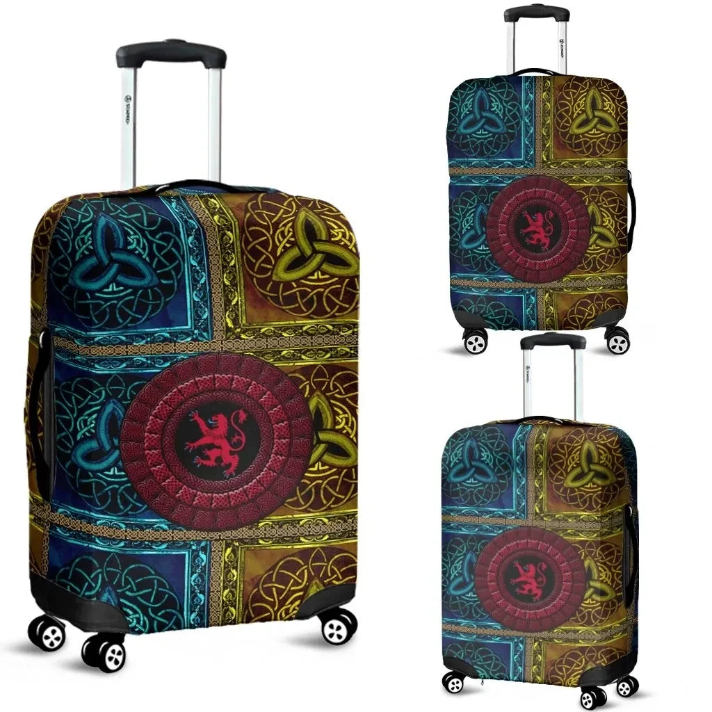 Celticone Luggage Cover Scotland Circle Celtic