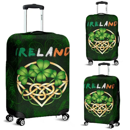 Ireland Celtic Luggage Covers Irish Shamrock