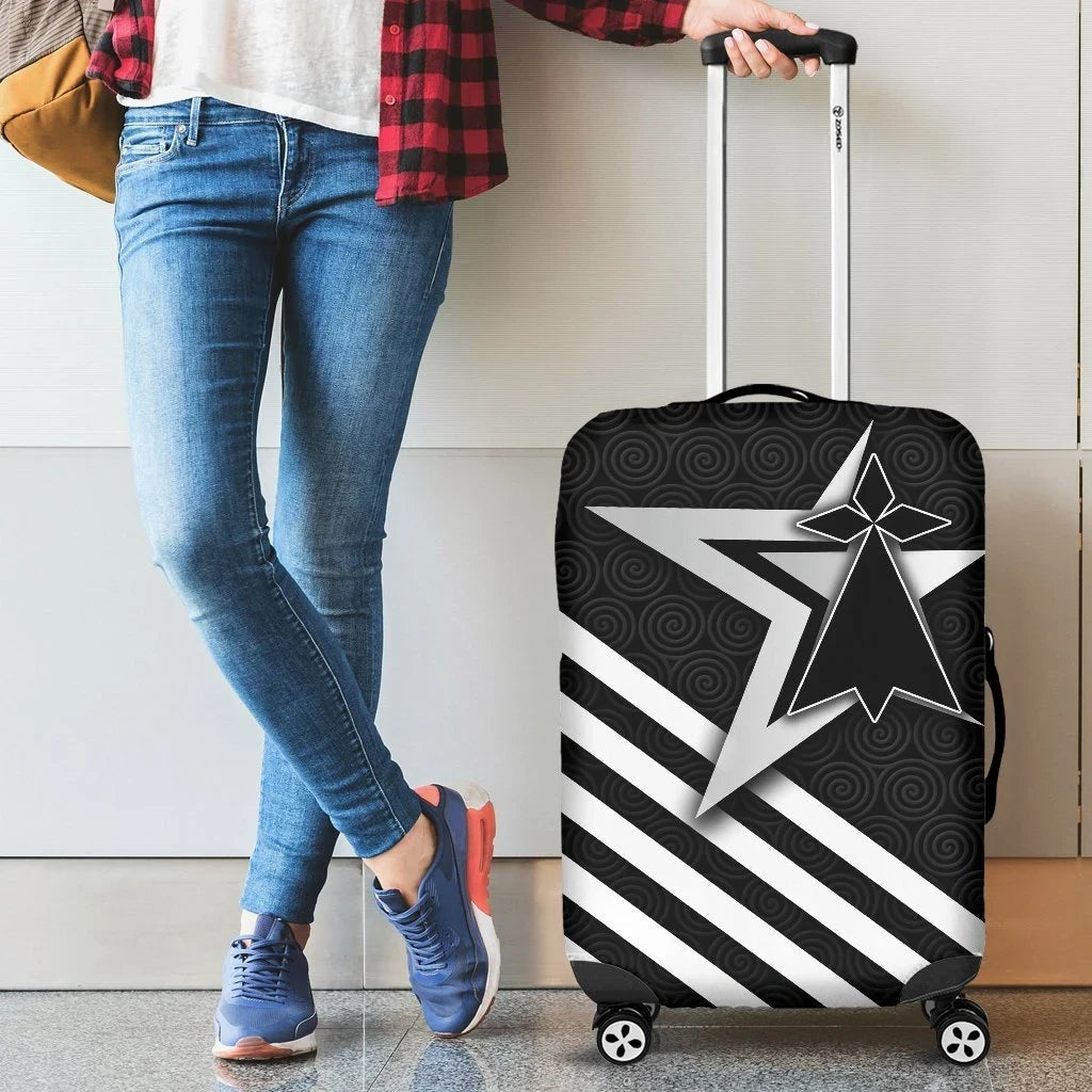 Celtic All Over Print Luggage Covers Irish Shamrock With Celtic Cross