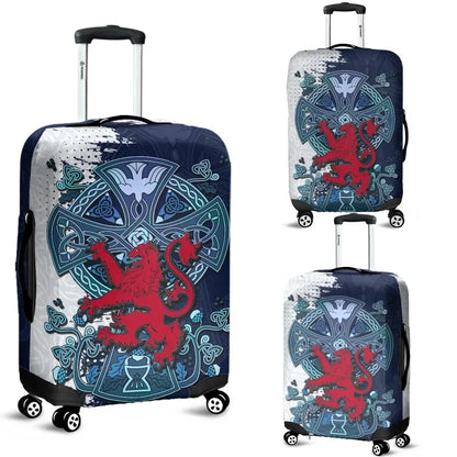 Scotland Celtic Luggage Covers Lion Rampant With Celtic Cross