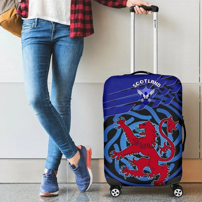 Scotland Luggage Covers Scotland Symbol With Celtic Patterns