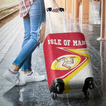 Custom Text Isle Of Man Rugby Personalised Luggage Covers Isle Of Man Rugby