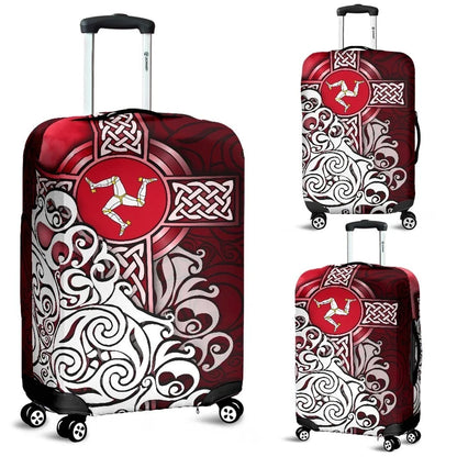 Isle Of Man Celtic Luggage Covers Legend of Isle Of Man