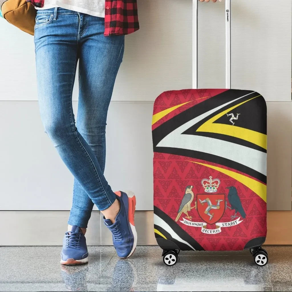 Isle Of Man Celtic Luggage Covers Legend of Isle Of Man