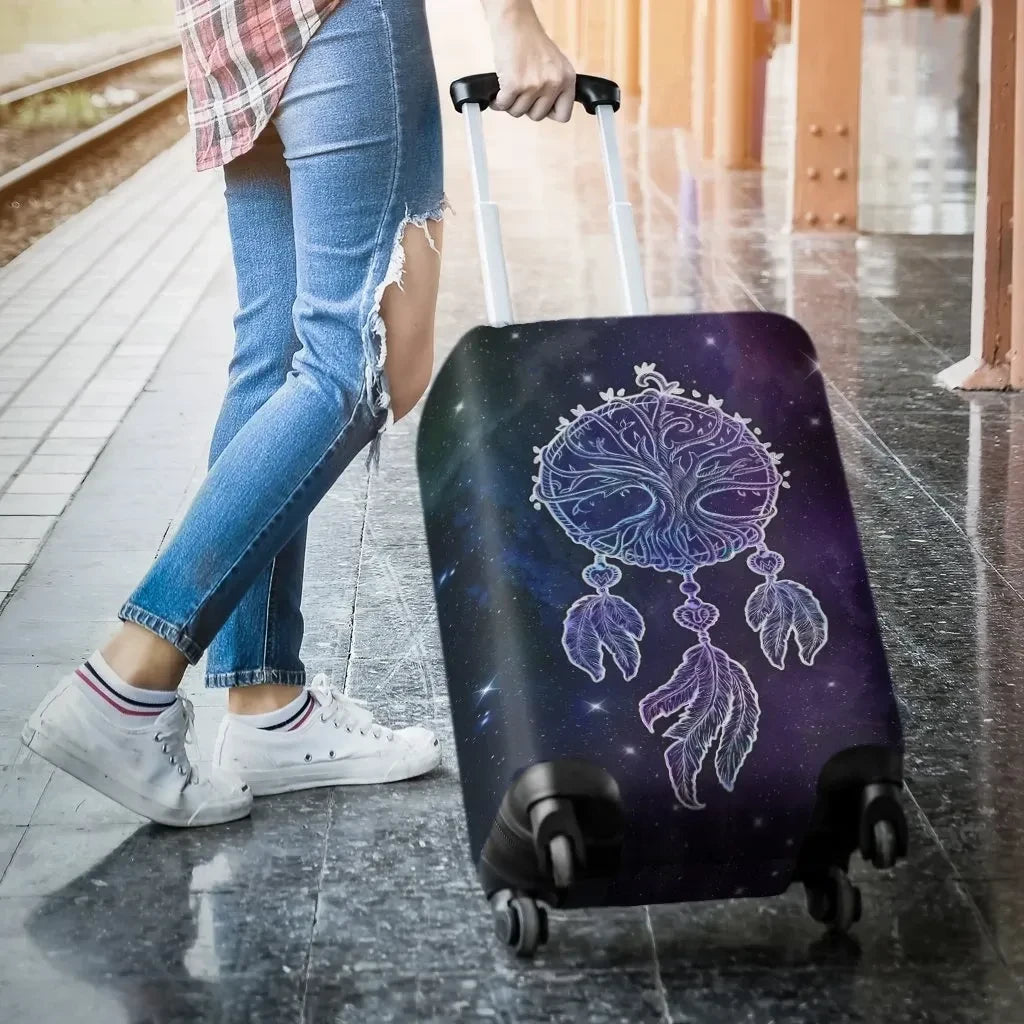 Custom Text Ireland Personalised Luggage Covers Celtic Shamrock
