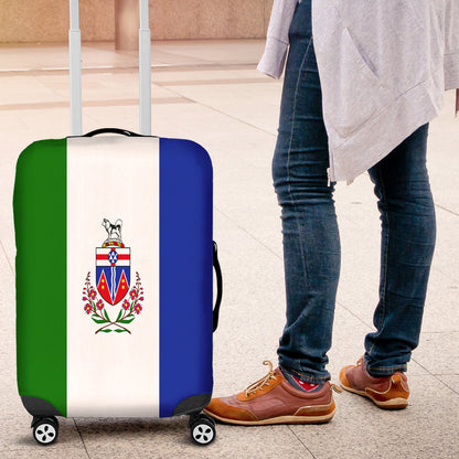 Luggage Cover Canada Flag Of Yukon Luggage Cover
