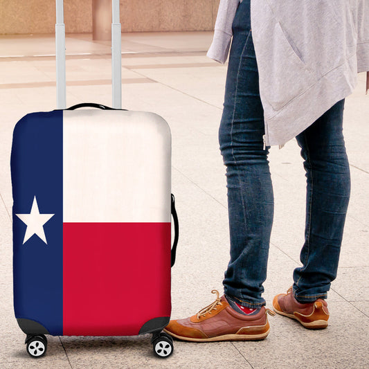 Luggage Cover Flag Of Texas Luggage Cover